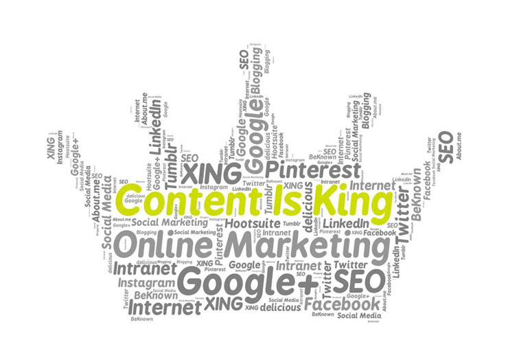 El contenido es el rey en el Marketing de Contenidos
